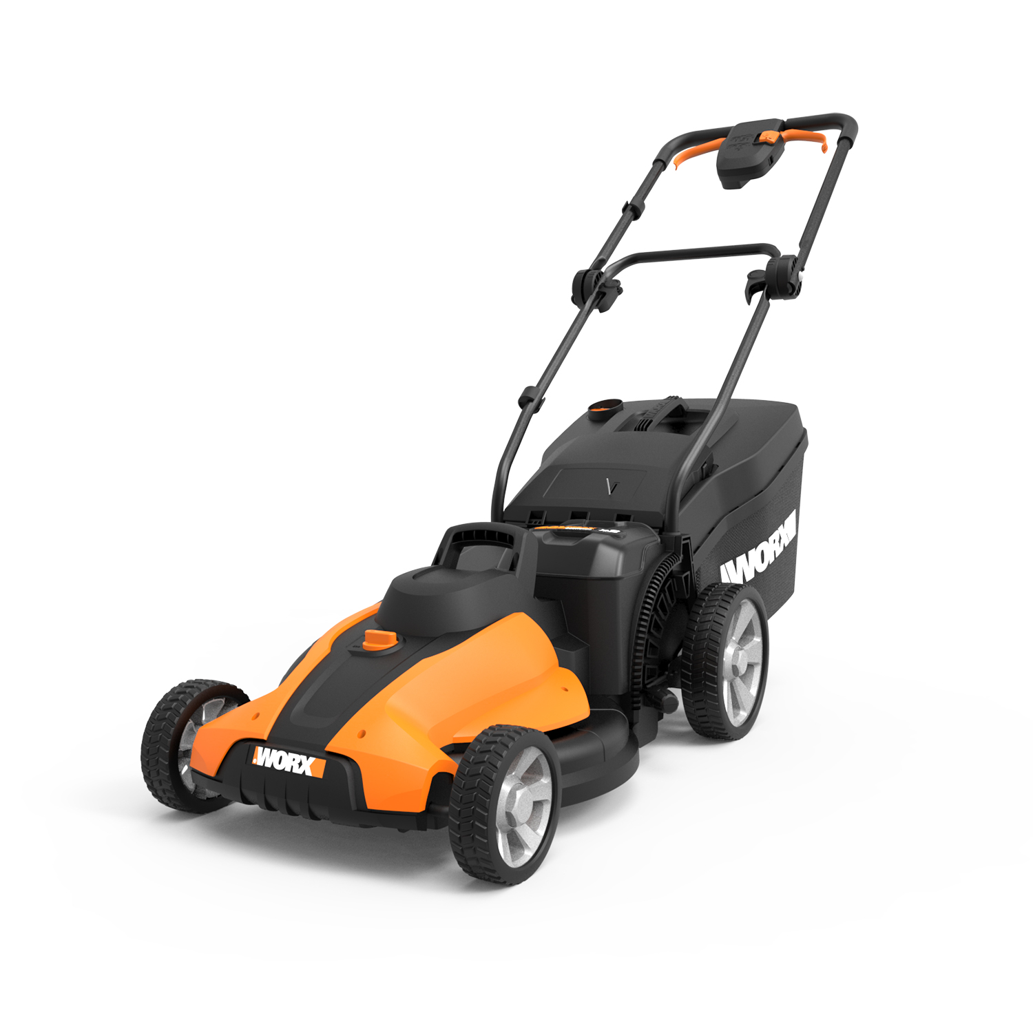 New WORX 17 inch 40 volt Max Lithium ion Lawnmower Is